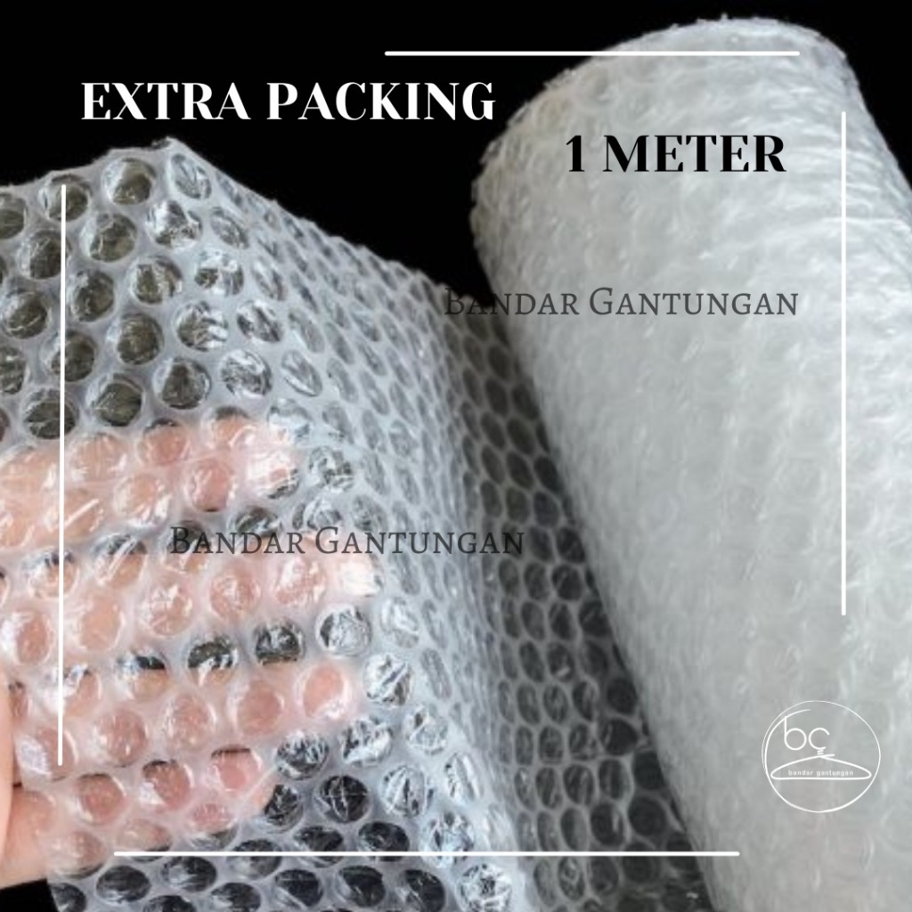 

Bubble wraping 120 CM X 100 CM / Plastik Bubble Wraping Tambahan Packing / Pembungkus Barang - MTR