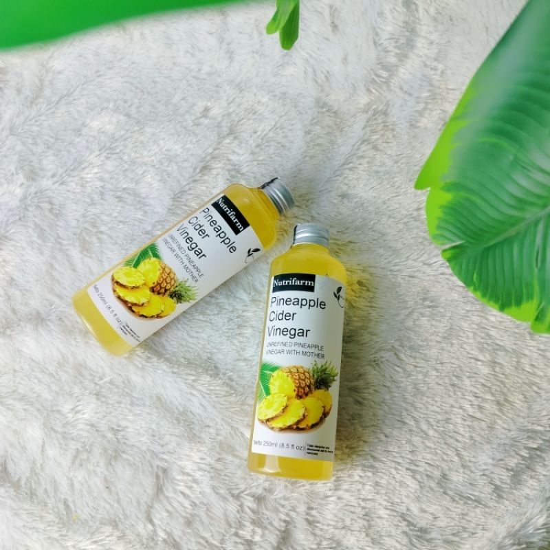 

Pineapple Cider Vinegar | Unrefined Pineapple Vinegar With Mother | Cuka Nenas 250 ml | Herbal Medan
