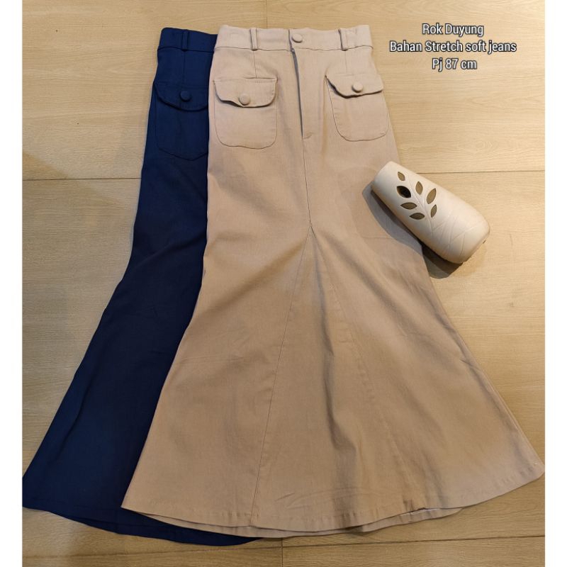 Rok Duyung Wanita Stretch Premium