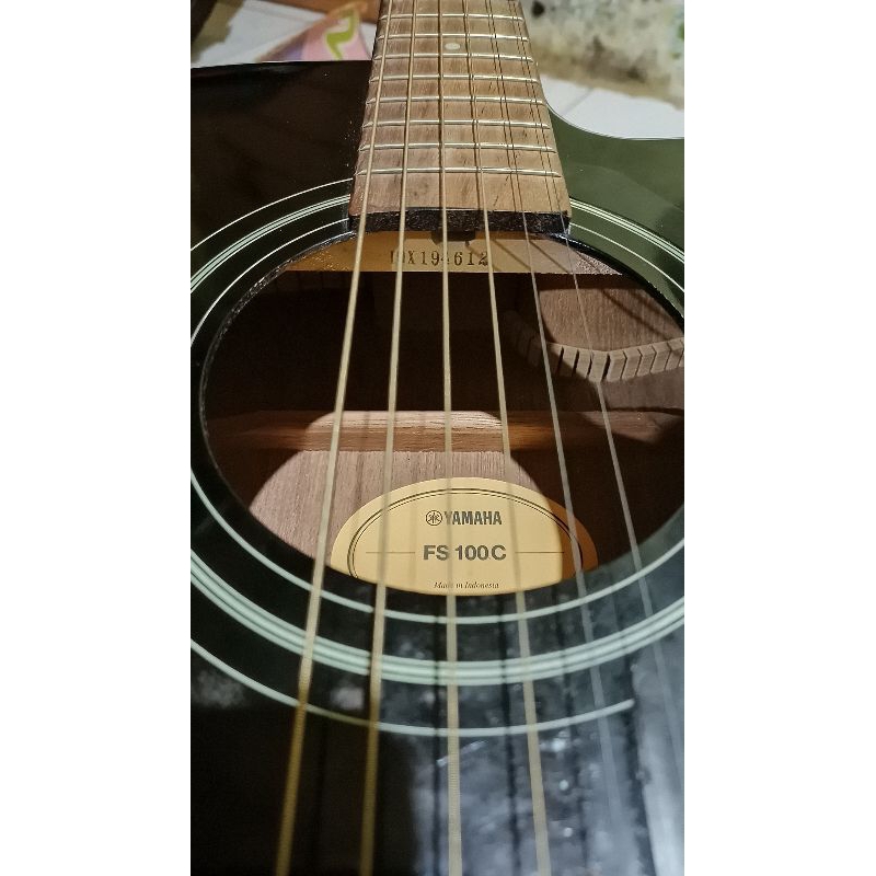 gitar yamaha fs100c original