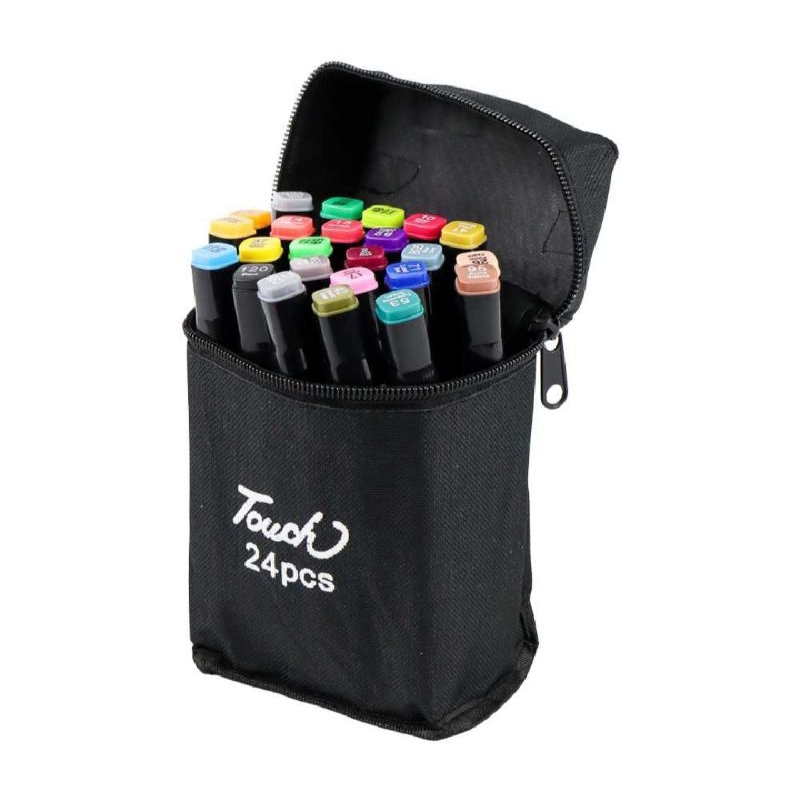

Touch Spidol Permanen Dual Art Marker 24pcs Warna