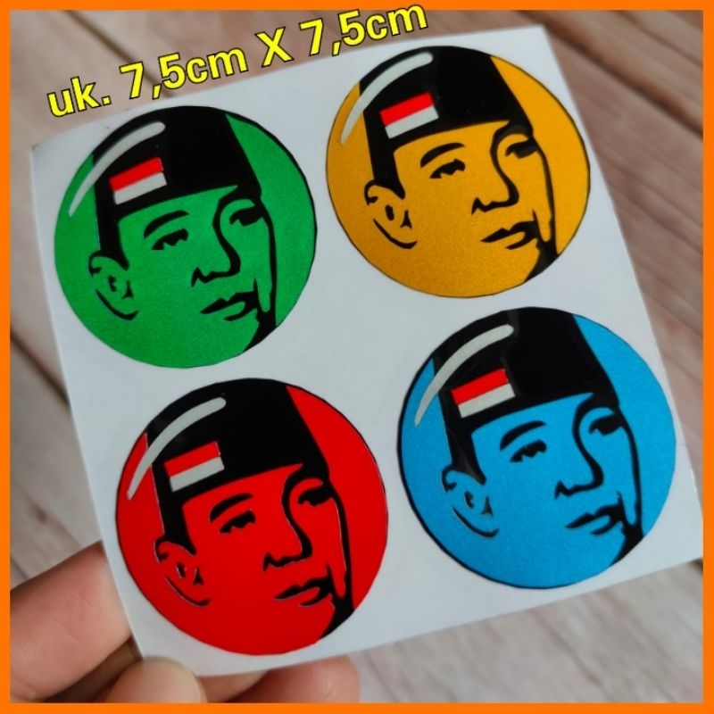 

Stiker cutting soekarno Stiker presiden Indonesia