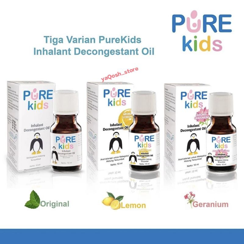 inhalent dekongestan Purekids