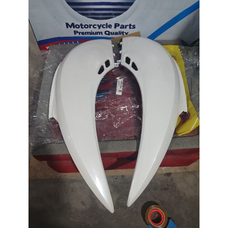 Cover Body Belakang Scoopy Karbu Putih/body belakang kanan kiri scoopy karbu putih/win