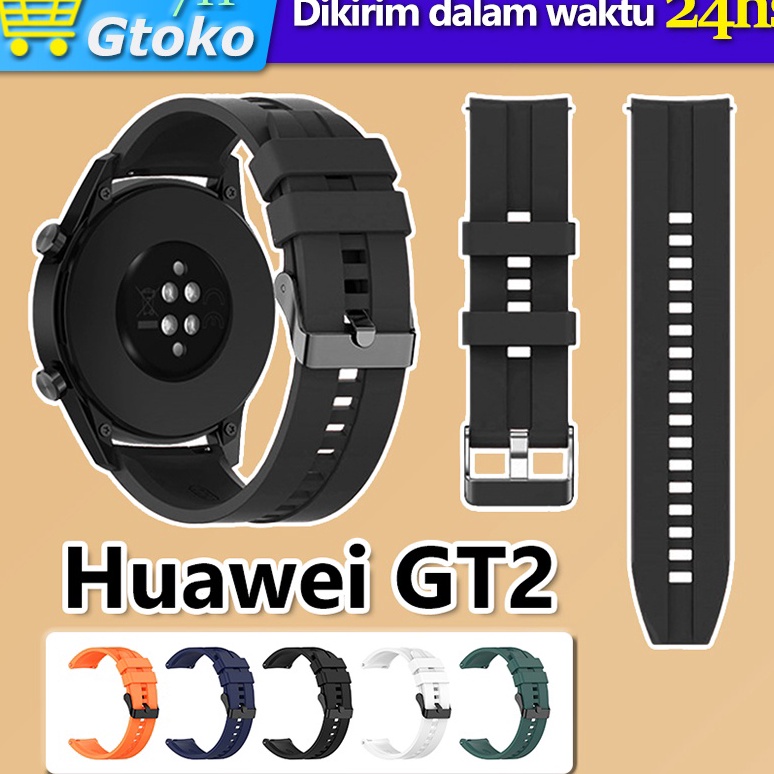 KP8 Strap GT2 Tali Jam 22mm Huawei Smartwatch Pengganti Silicone Strap
