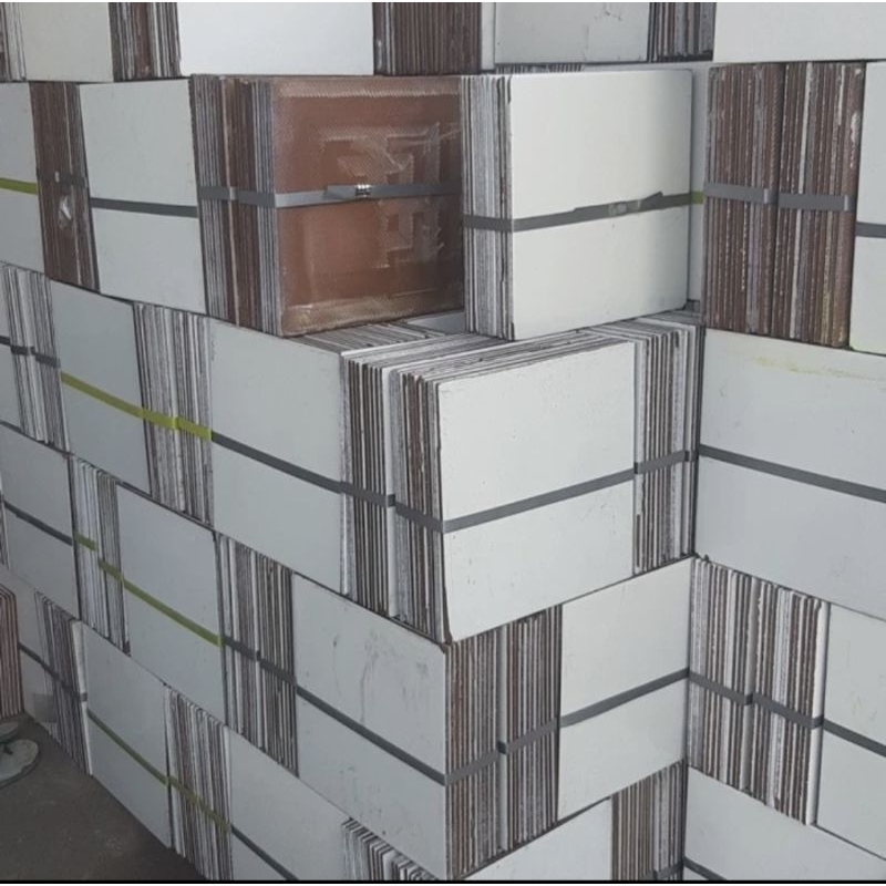 Keramik Iketan 30X30 Putih Polos