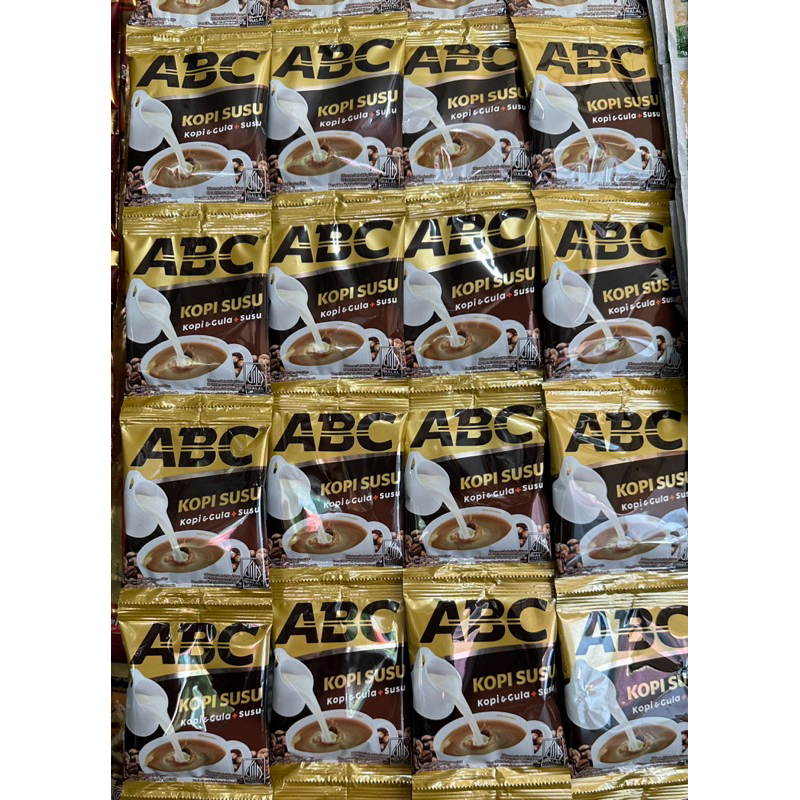 

ABC SUSU renceng isi 10 sachet - kopi bubuk dengan susu