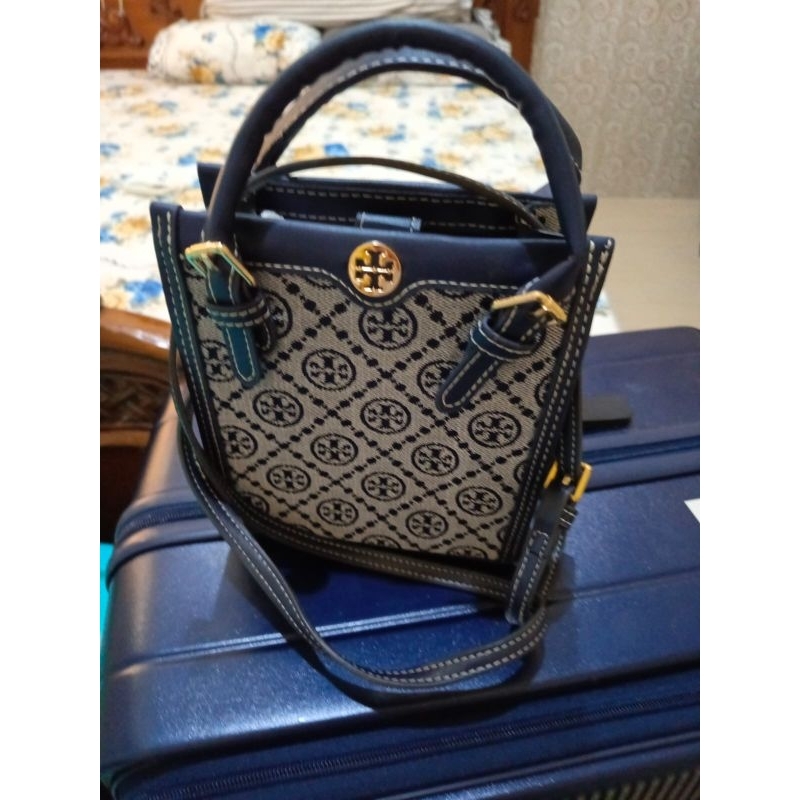 TB mini tote monogram (SOLD)