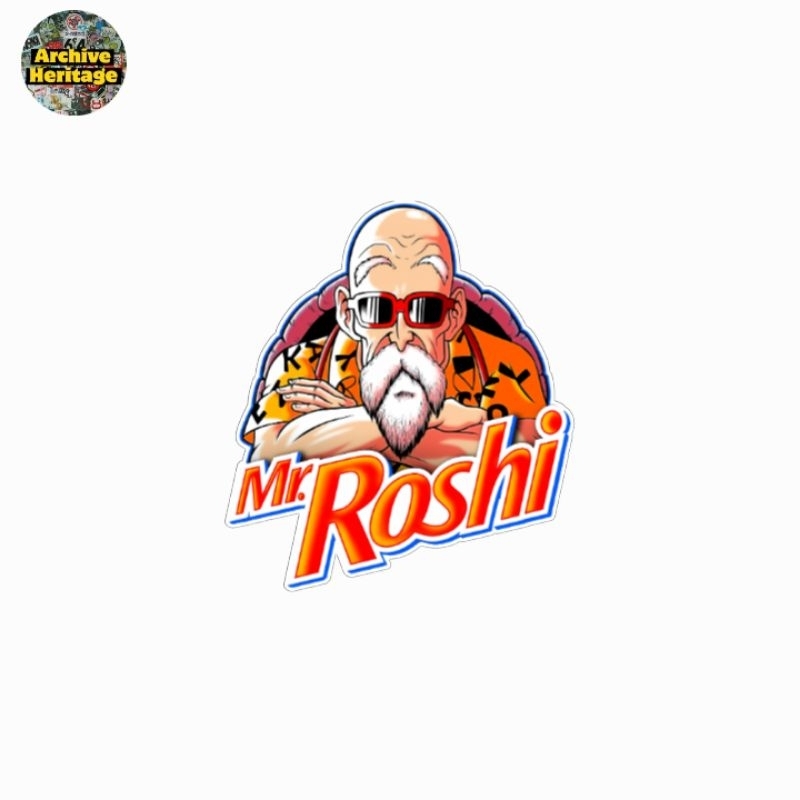 

sticker Mr Roshi dragon ball anime kartun stiker
