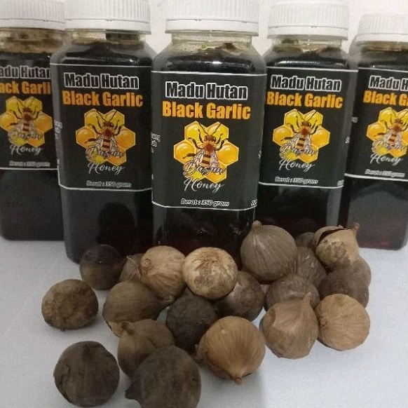 

black garlic honey madu bawang hitam lanang 350 gram