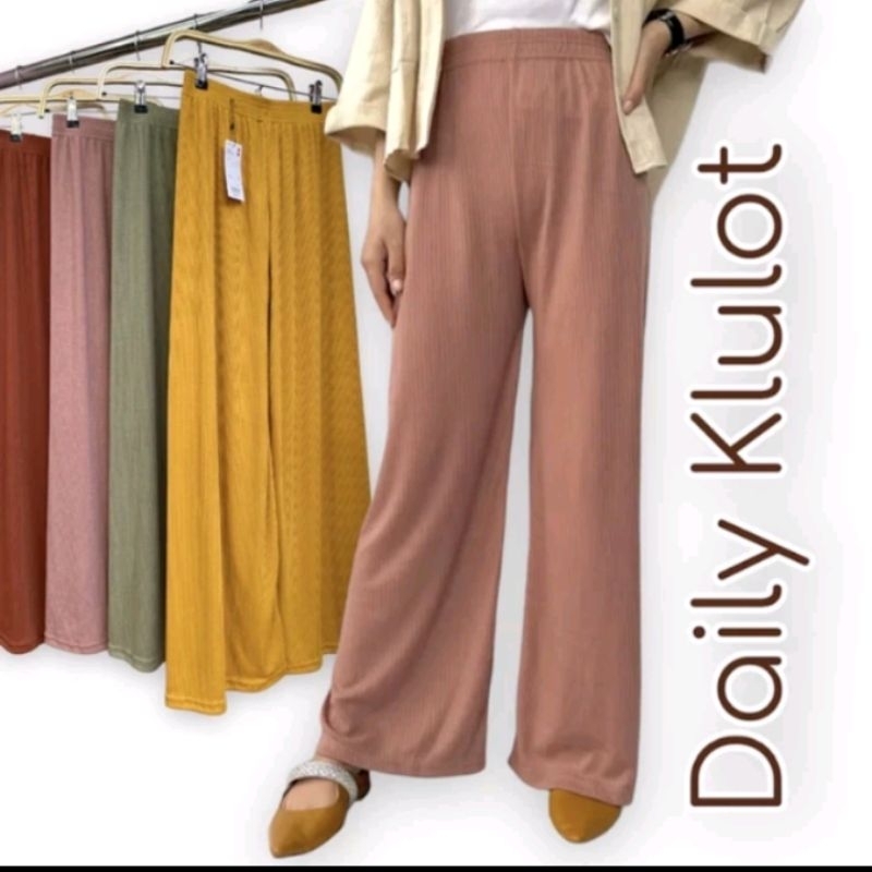 celana kulot wanita / celana kulot knit / celana kulot knit premium /celana kulot highwaist / celana