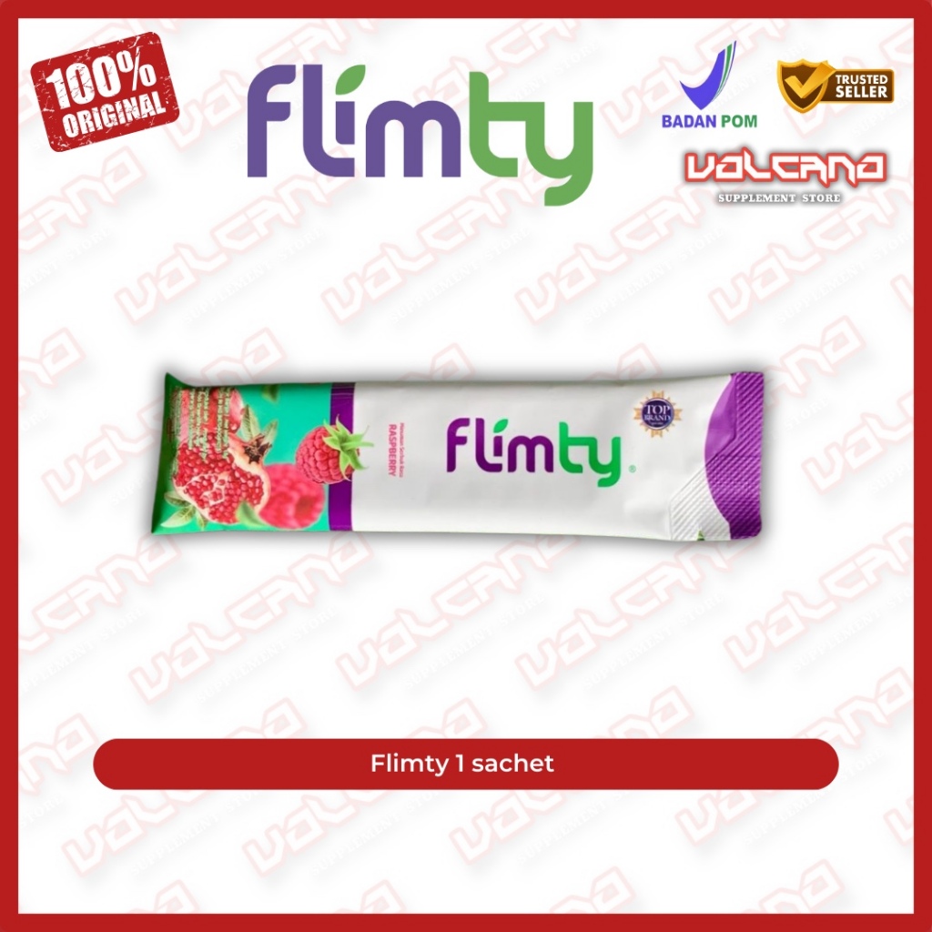 Flimty Fiber sachet herbal detox usus langsing sehat fit slim healthy weight loss