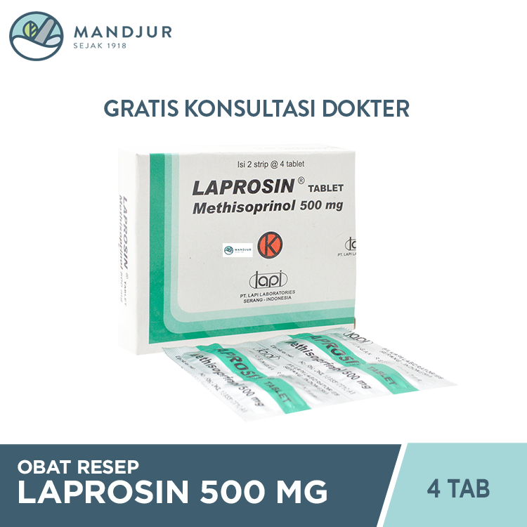 Laprosin 500 mg 4 Tablet