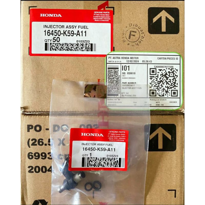 INJEKTOR HONDA VARIO 150 OLD/VARIO 150 NEW(K59)