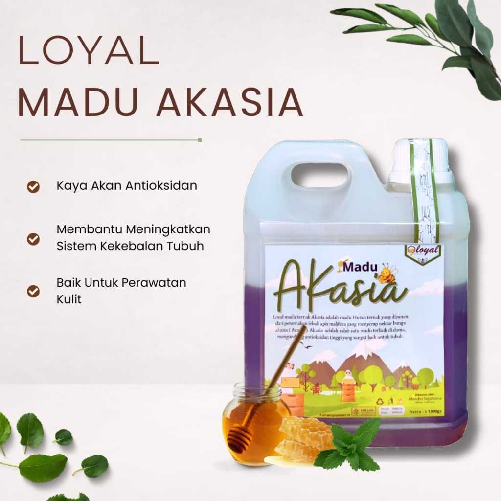 

LOYAL MADU AKASIA 1KG MULTIKHASIAT