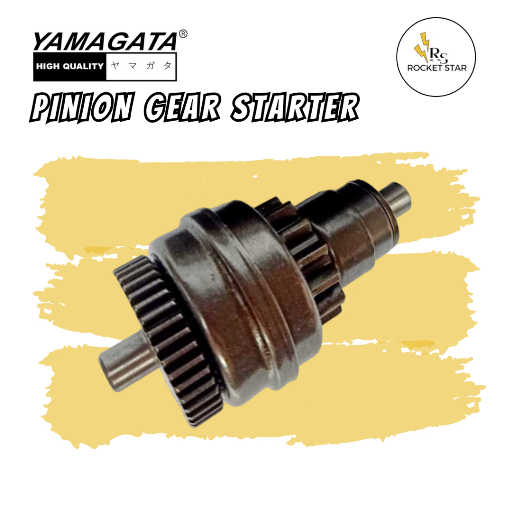 Yamagata Pinion Gear Pinion Starter Engkolan Beat Vario Karbu
