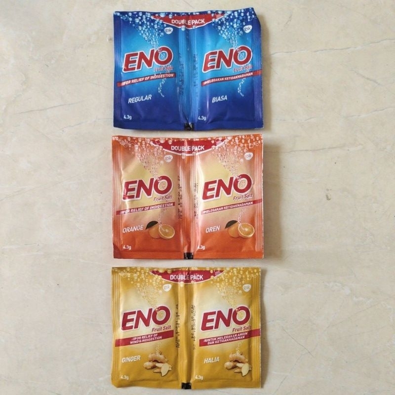 

eno fruit salt garam buah for wind and indigestion regular orange ginger