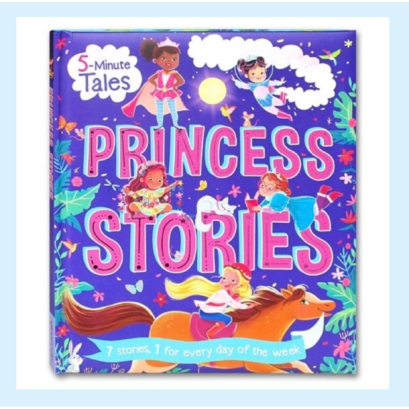 Buku Import | Buku Anak | Buku Balita | Usia 0-3 thn | 5 minutes Princess Stories