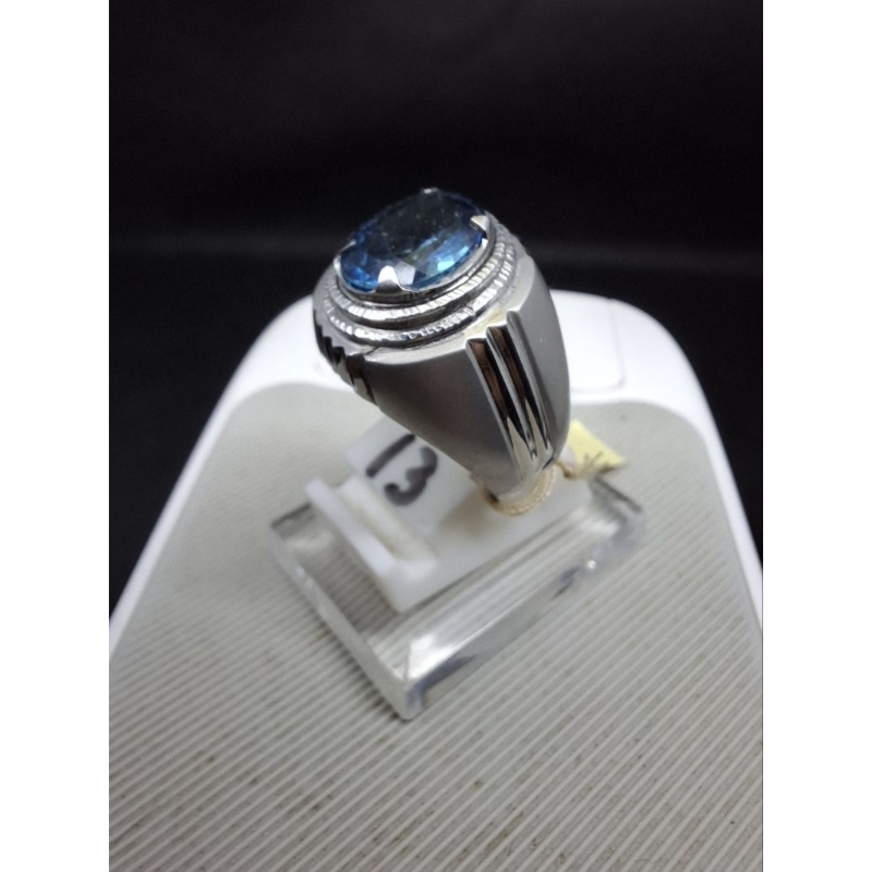 batu permata natural blue topas