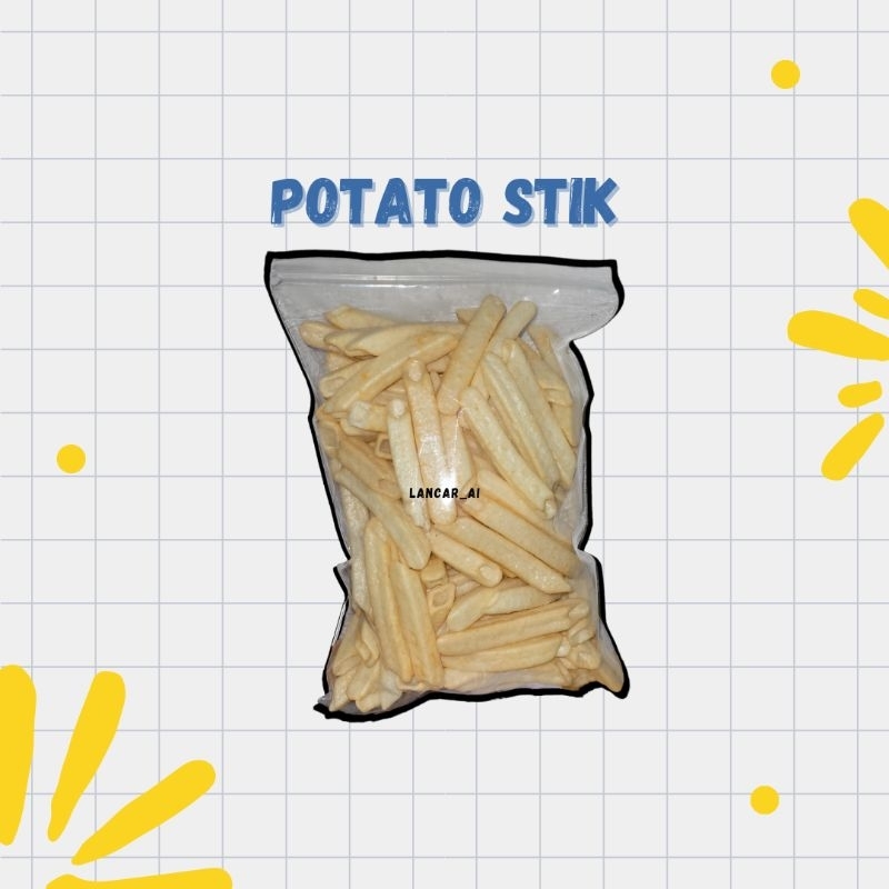 

Potato Stik Cocol Murah Enak /kiloan/50 - 125gr