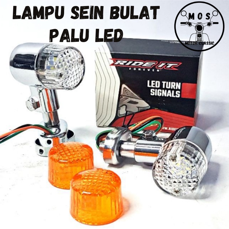 Sein CB Riting Palu Bulat Riting Palu Kotak Diamond LED RIDE IT Besi DAY GL CB Tiger Obral Murah