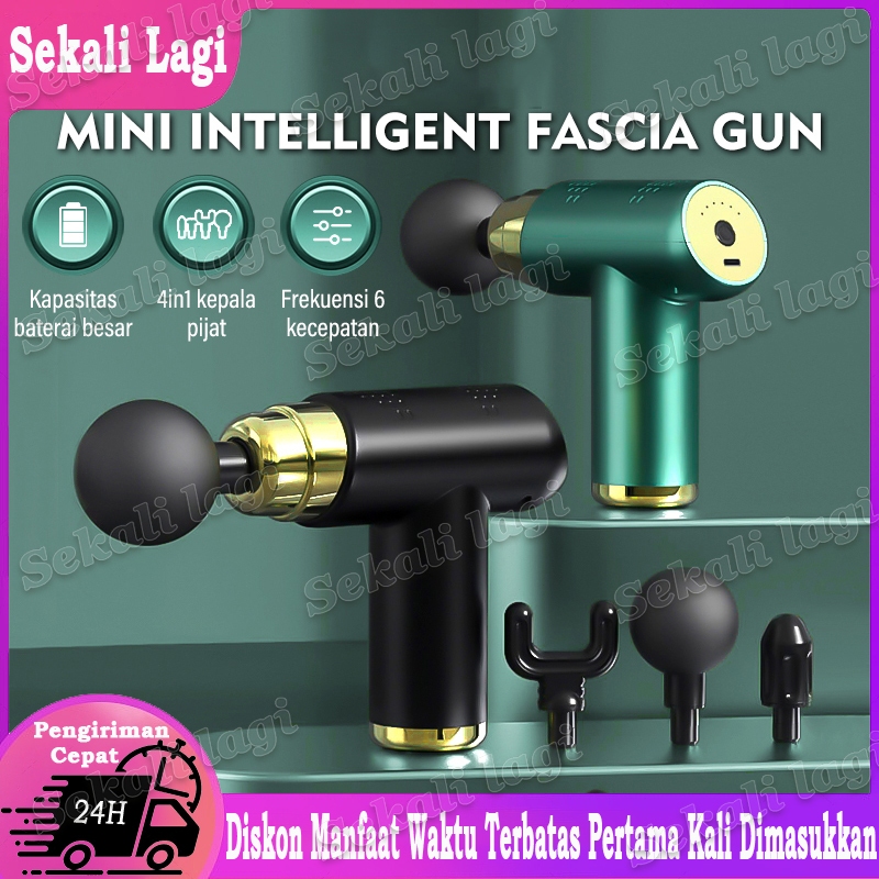 Alat pijat elektrik Massage Gun pijat getar elektrik