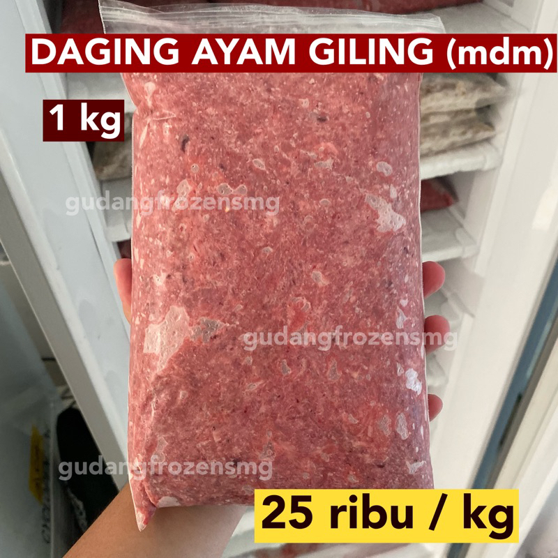 

DAGING AYAM GILING MDM 1 KG+ PACKING AMAN