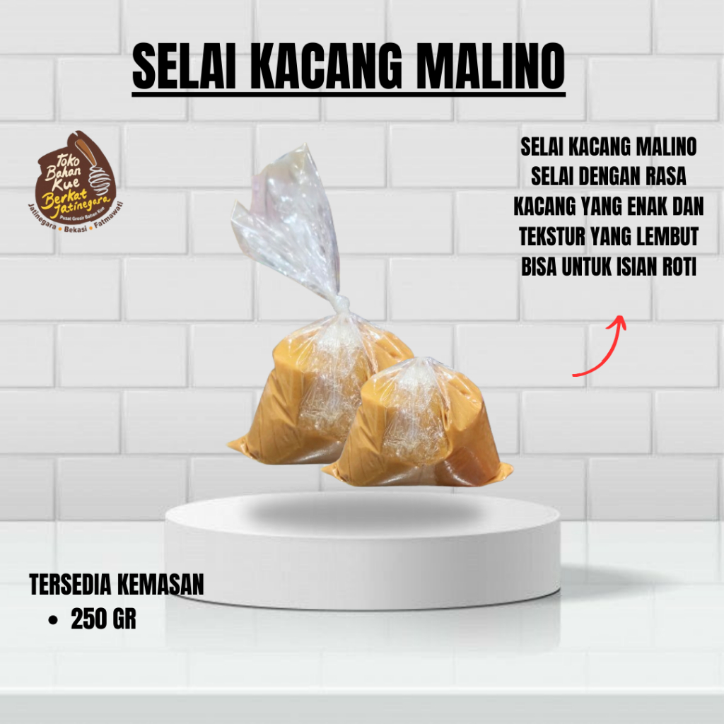 

Selai kacang malino repack 250gr