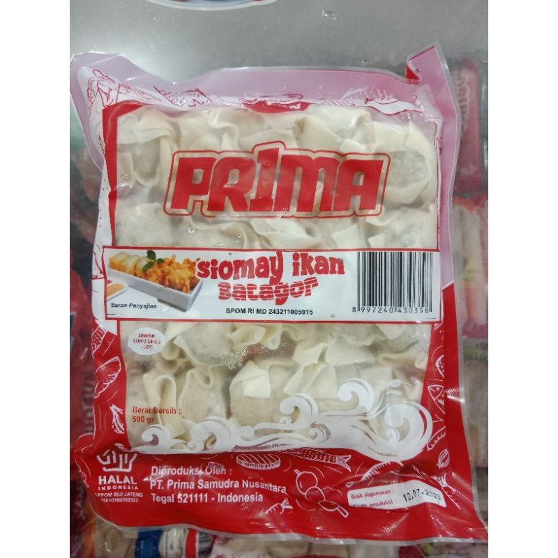 

Siomay ikan batagor prima