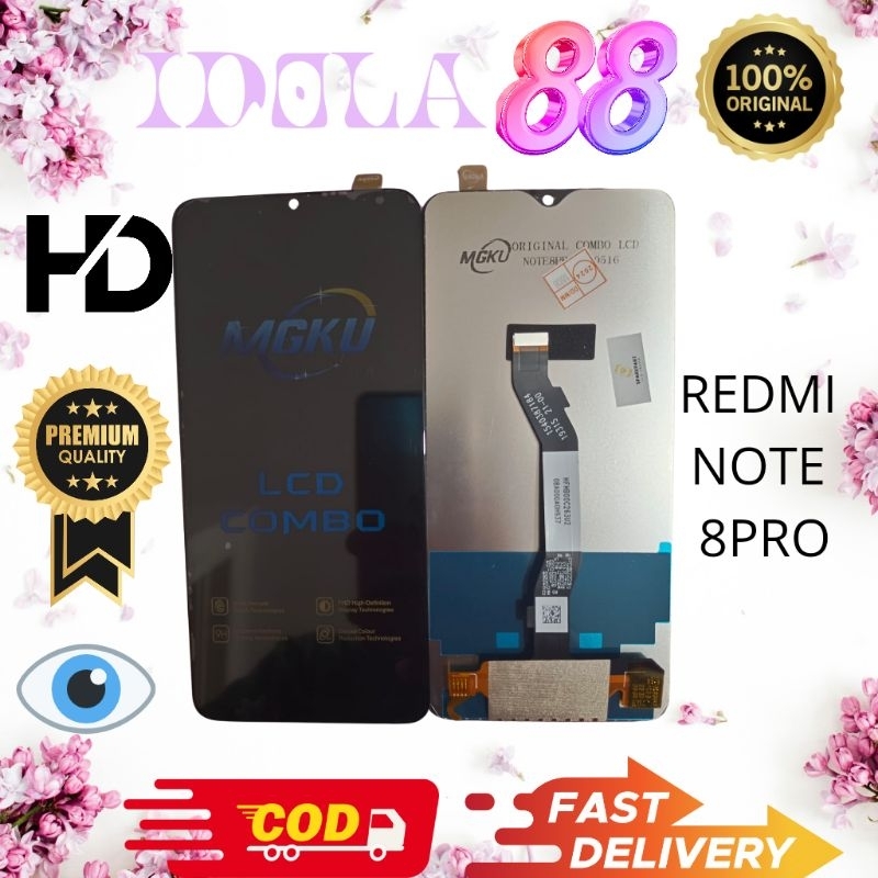 LCD FULLSET XIAOMI REDMI NOTE 8 PRO / NOTE 8PRO ORIGINAL TOUCHSCREEN LCD