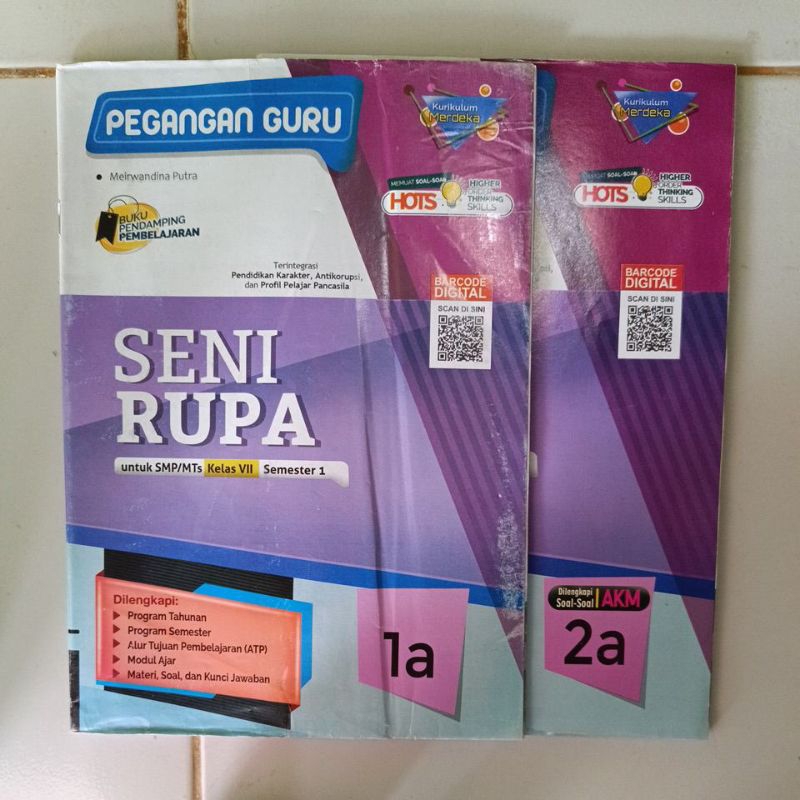 

BUKU PEGANGAN GURU SMP/MTS SENI RUPA kelas 7,8 merdeka