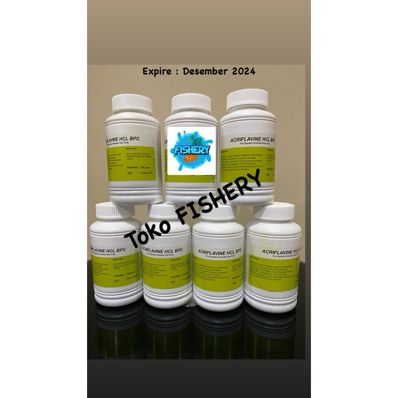 Acriflavine HCL BPC bubuk 100 gr