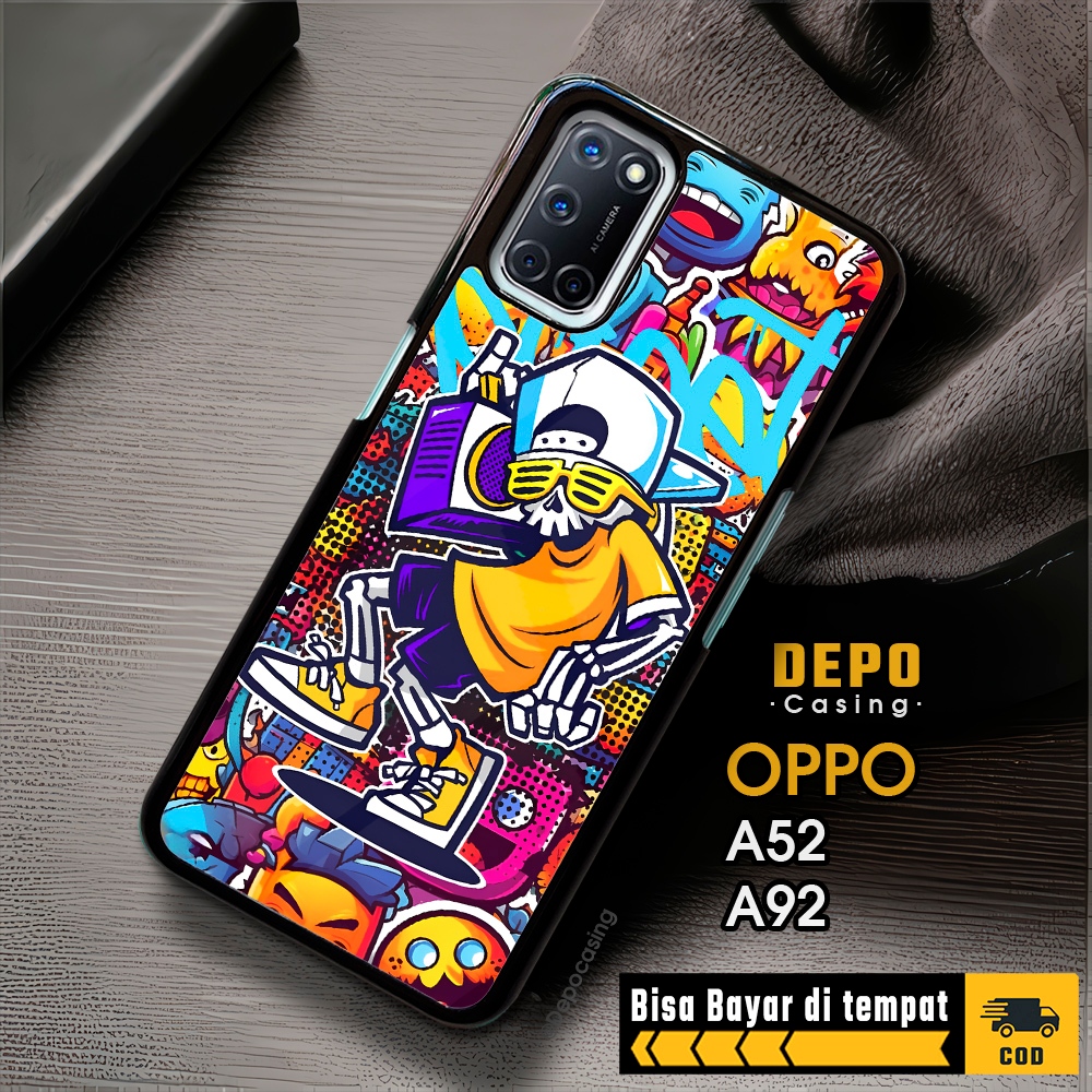 Case Oppo A52 A92 Casing Oppo A52 A92 Casing Depo Casing [CSKL] Case Glossy Case Aesthetic Custom Ca