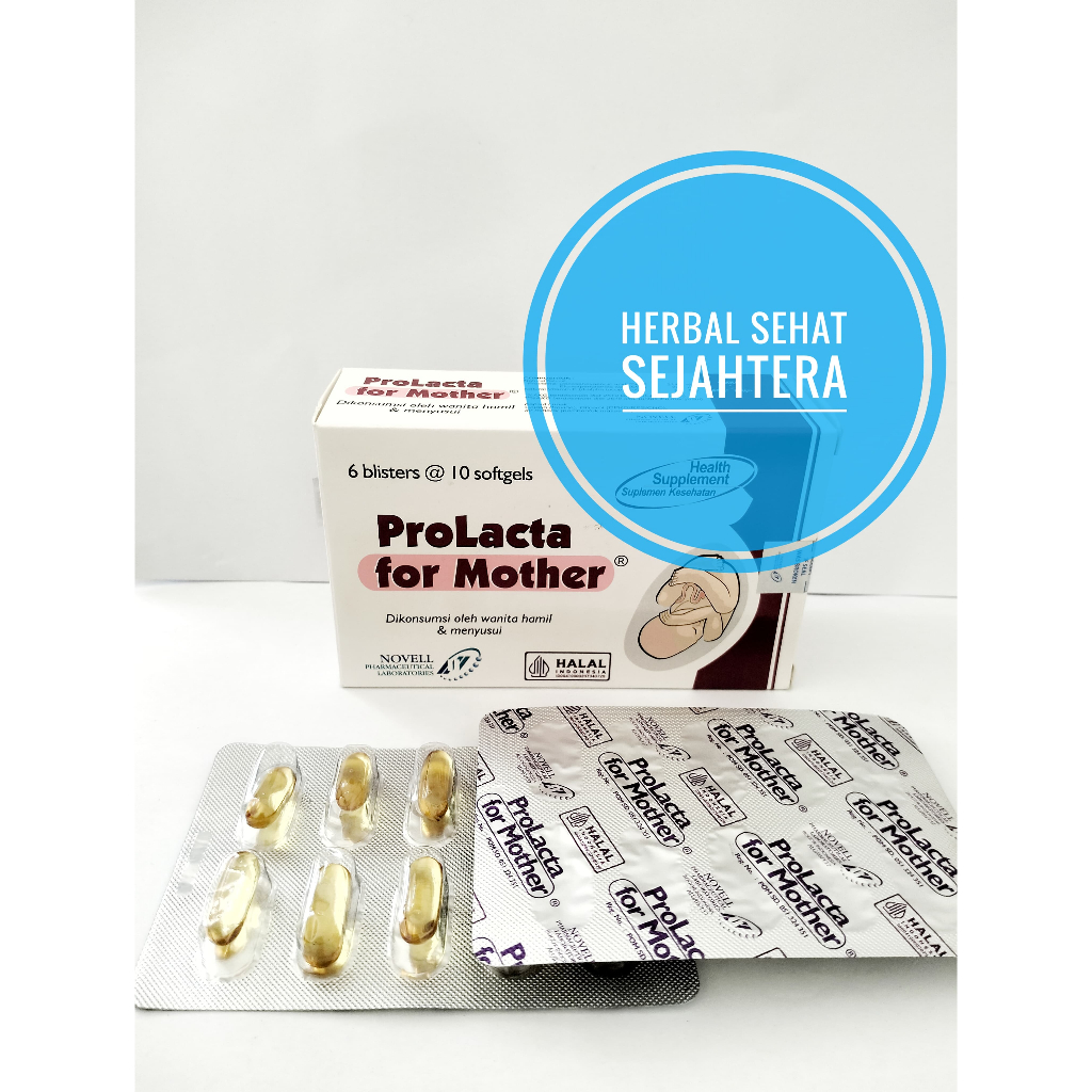 PROLACTA  FOR MOTHER Prolacta for mother / Prolacta DHA for Mother untuk ibu hamil Tablet - Novell
