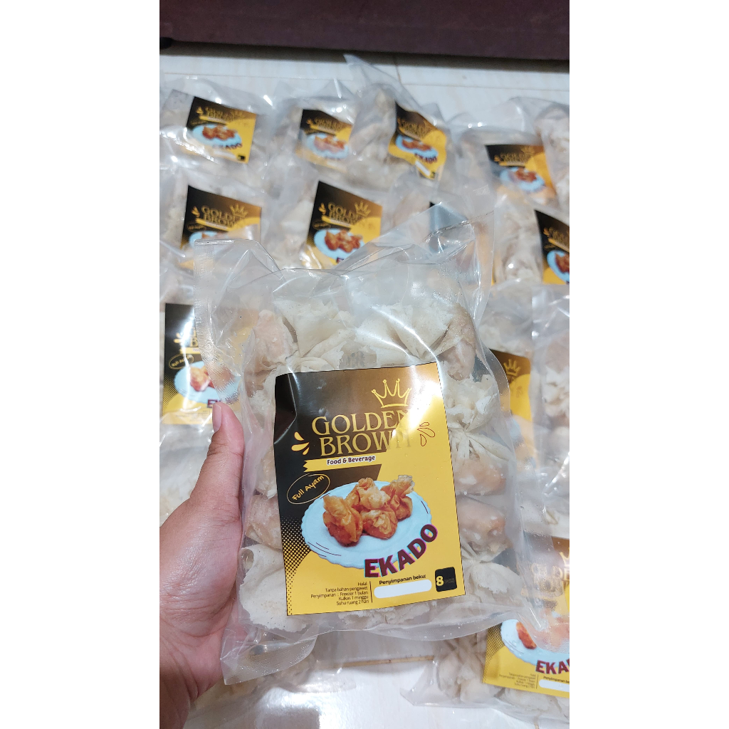 

EKADO AYAM ISI 8 FULL AYAM GOLDEN BROWN