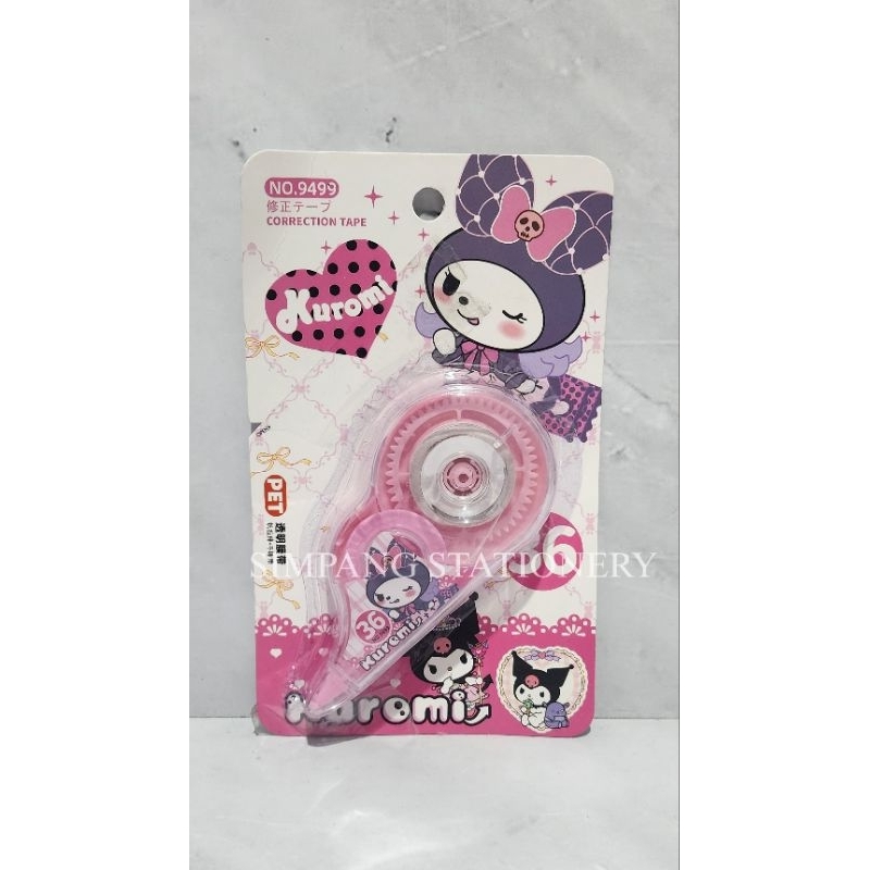 

Kuromi Correction Tape No 9499