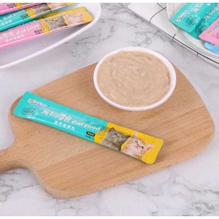 (GAT) Snack Kucing bergizi 15gr Makanan Kucing Makanan Basah Kucing Wet Food Kucing / Cemilan Kucing