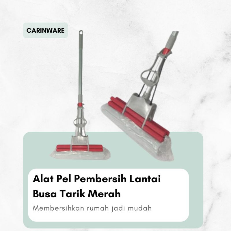 Carinware alat pel pembersih / alat pembersih lantai busa tarik