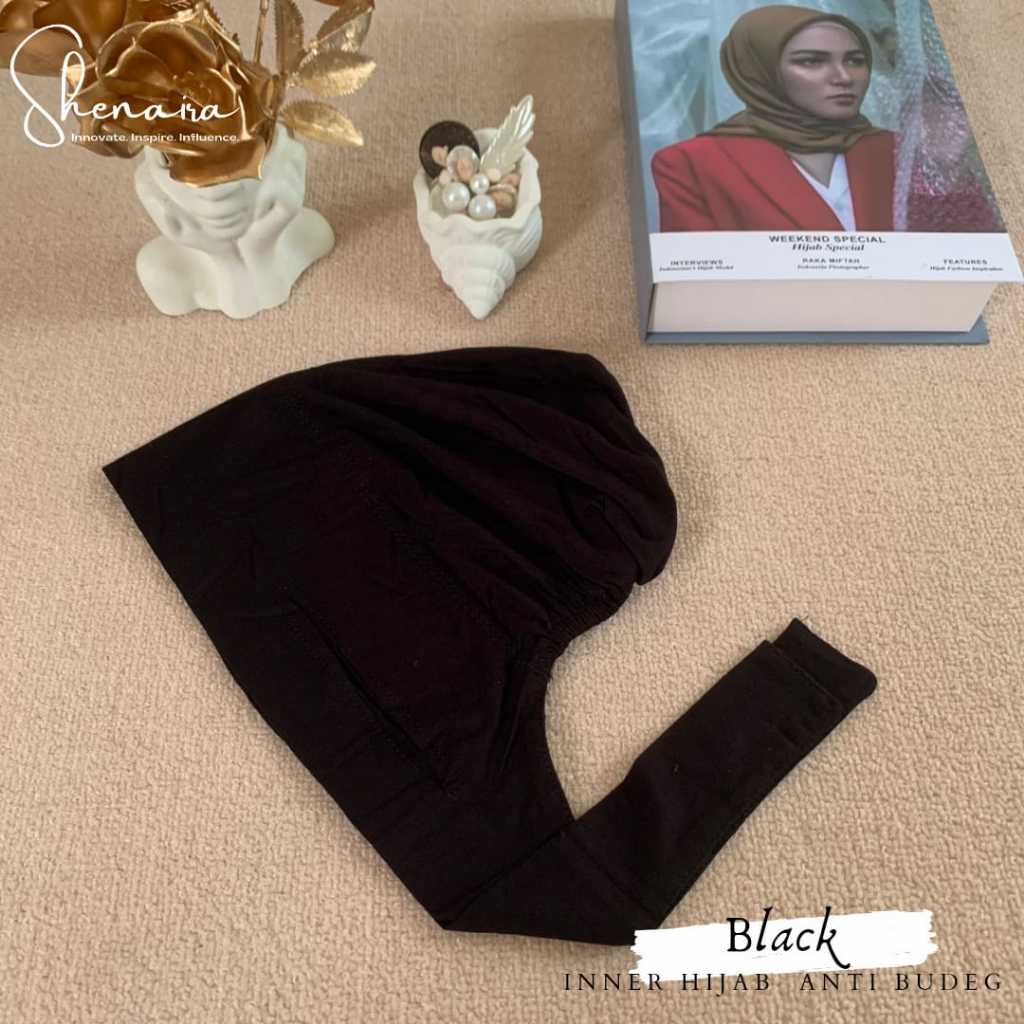 SHENAIRA 06 - INNER HIJAB CIPUT ANTI BUDEG RAYON SUPER/Ciput Lubang Telinga Nyaman-Rayon