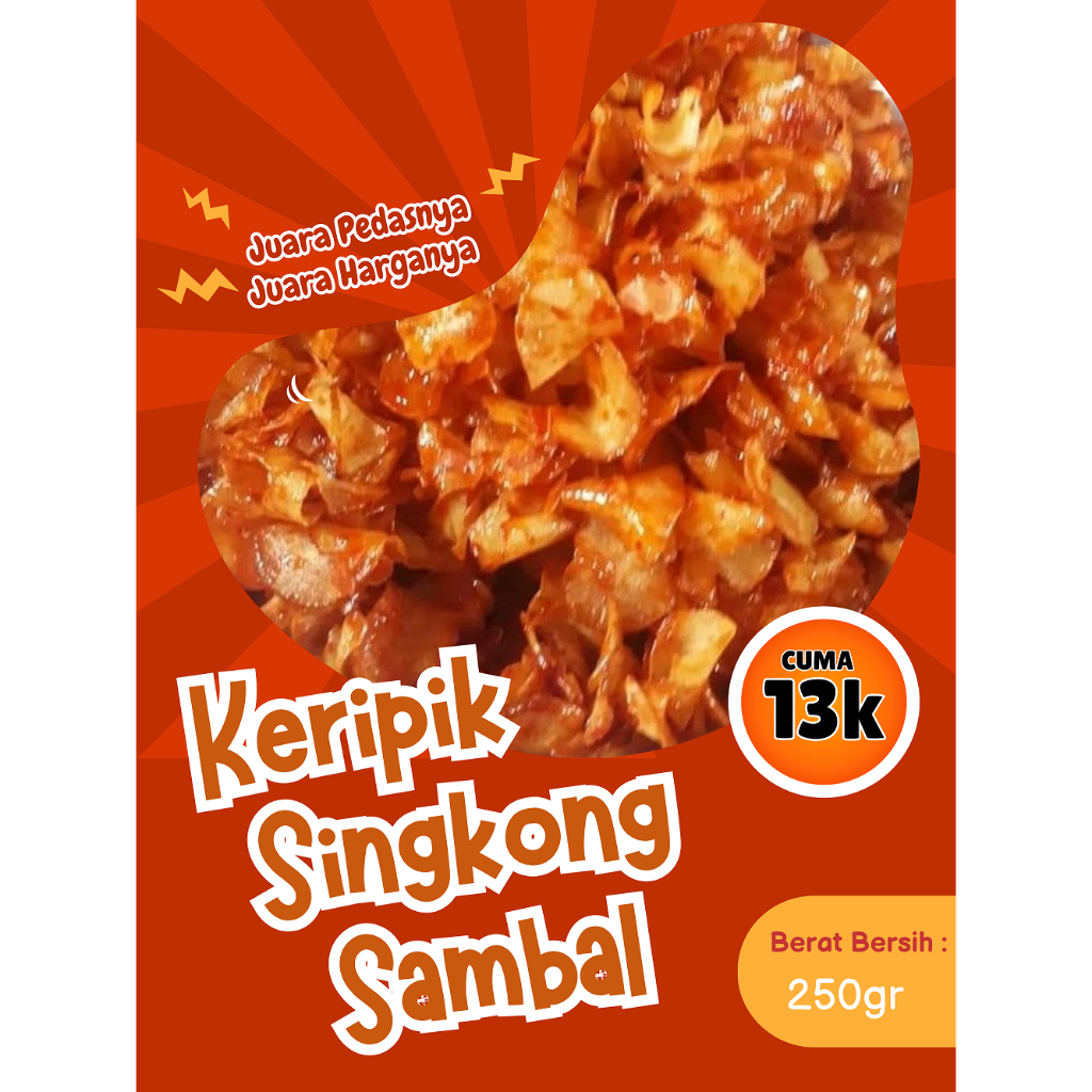 

Keripik Singkong Sambal