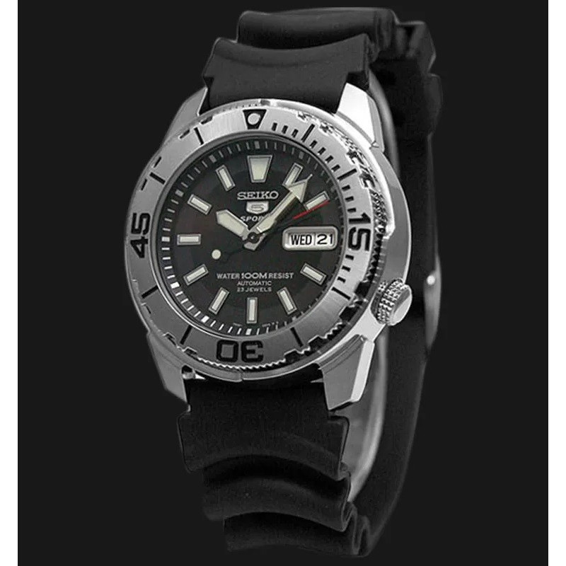 Seiko 5 Sports Automatic SNZE95 Rubber Strap