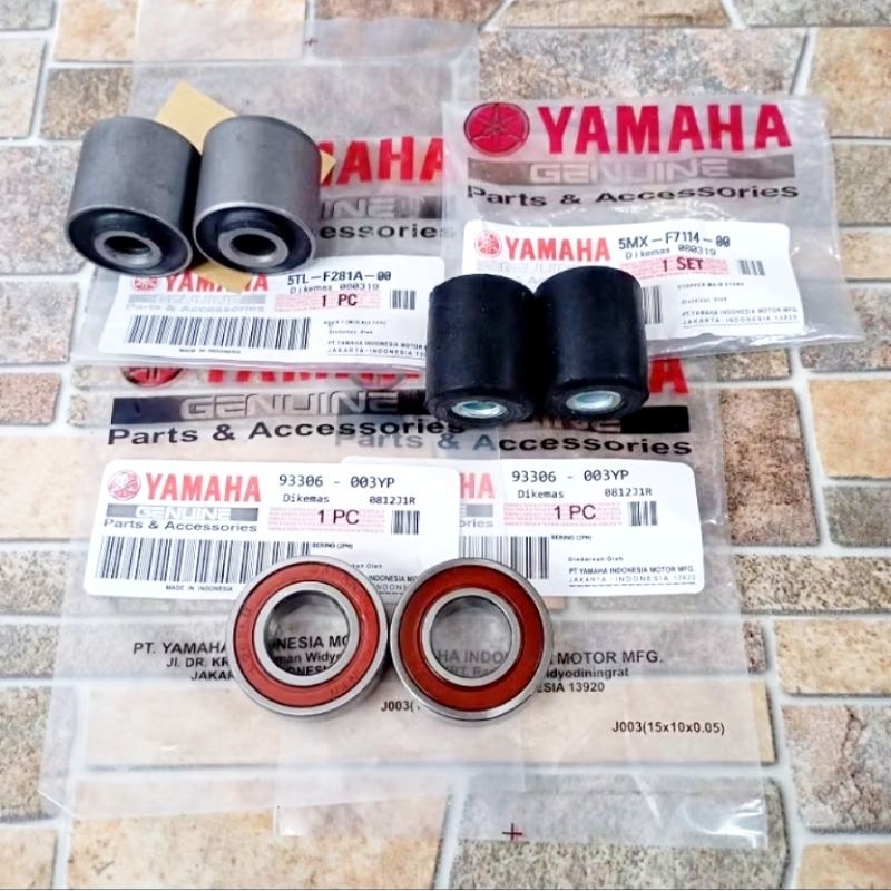 (( 3 MCM PRODUK BEARING 6003 NY 2PCS )) PAKET SET BOSH ARM MIO BOSH ENGINE MOUNTING MIO ++ BOSH FORK