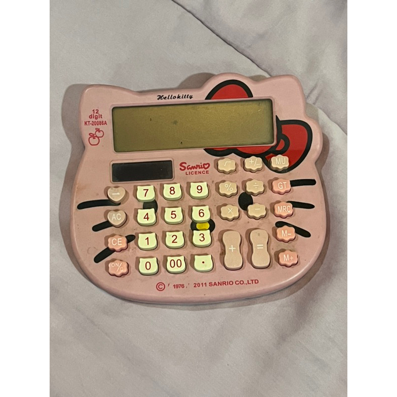 

PRELOVED HELLO KITTY SANRIO CALCULATOR ANAK-ANAK ORIGINAL 100% TRUSTED
