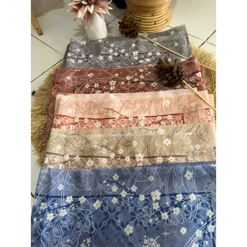 Hijab Syar’i exlusive/kerudung muslimah syar’i/hijab motif syar’i