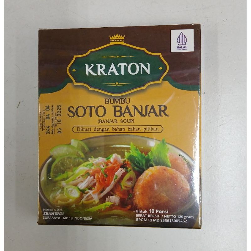 

Kraton Bumbu Soto Banjar Banjar Soup 120g - HM