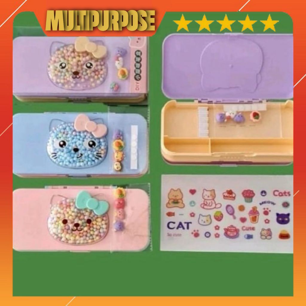 

KOTAK PENSIL MIKA XIAOLINGJING FOAM STICKER / TEMPAT PENSIL UNIK