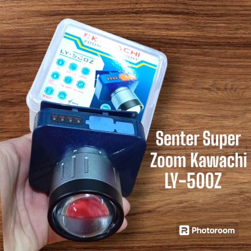 Senter Kepala Super ZOom KAWACHI LY-500Z LED Super Terang berkualitas terjamin ori