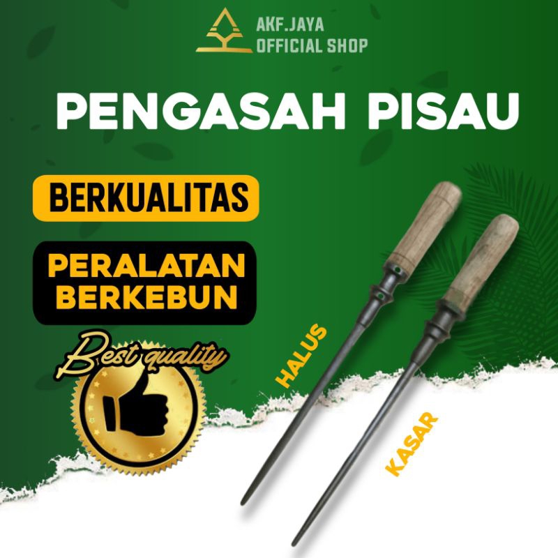 Stik Asahan Pisau Paling Murah Bahan Kristal Panjang 36 CM - Honing Bar Pengasah Pisau Daging - Seti