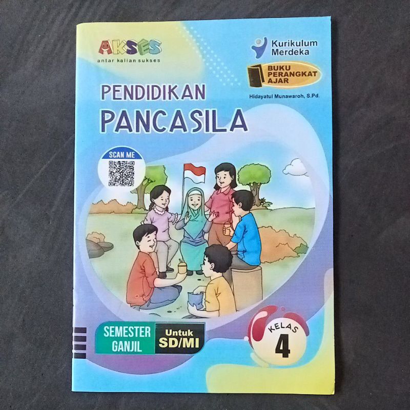 

buku LKS Kurikulum Merdeka Pendidikan Pancasila untuk SD/MI Semester 1 Kelas 4