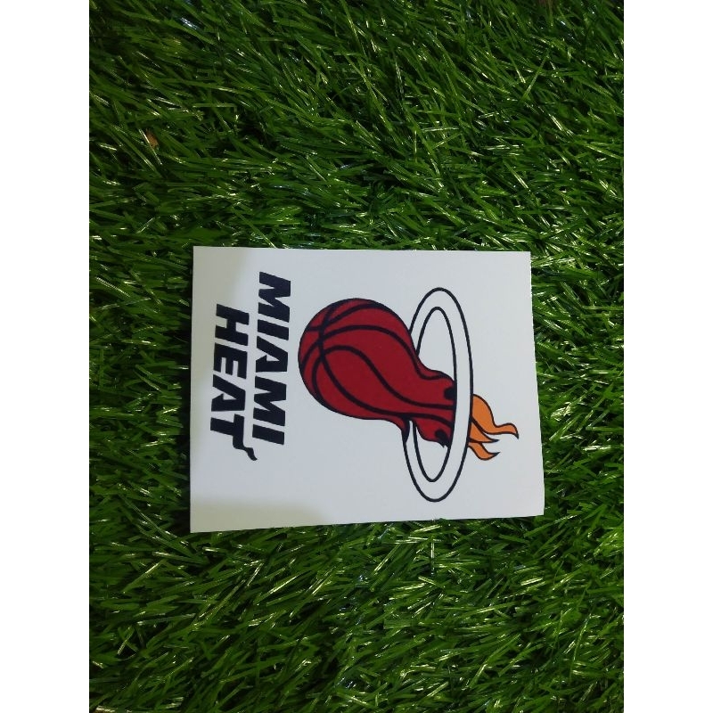 

print stiker Miami heat